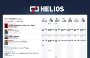 Nowy Sącz repertuar Helios 09.05-15.05.2025