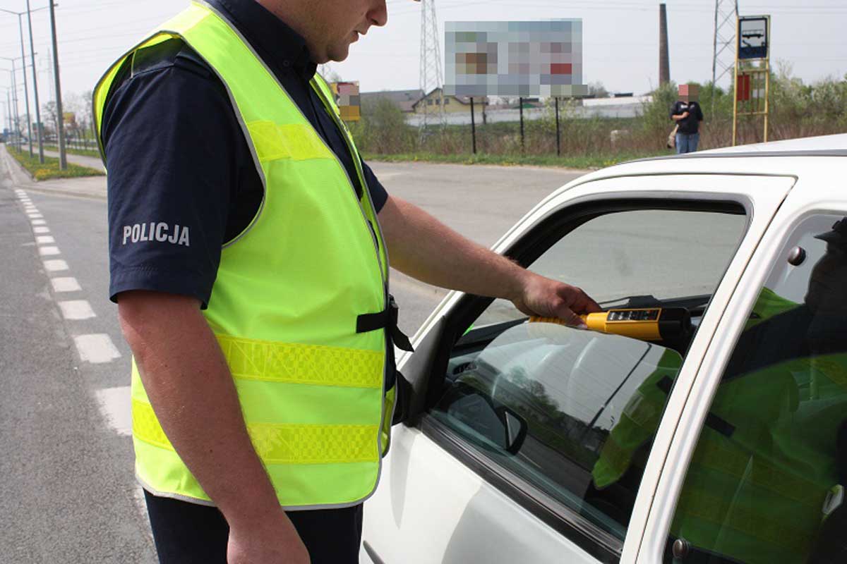 Majowy weekend 2025 - nowosądecka Policja - kontrola trzeźwości