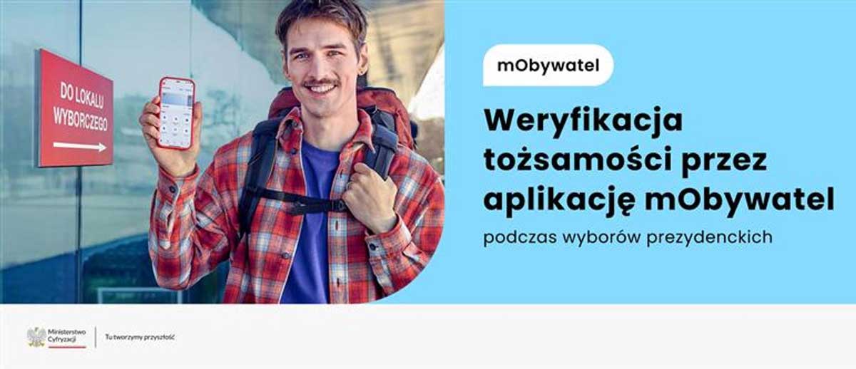potwierdzanie tożsamości mObywatelem w wyborach prezydenckich