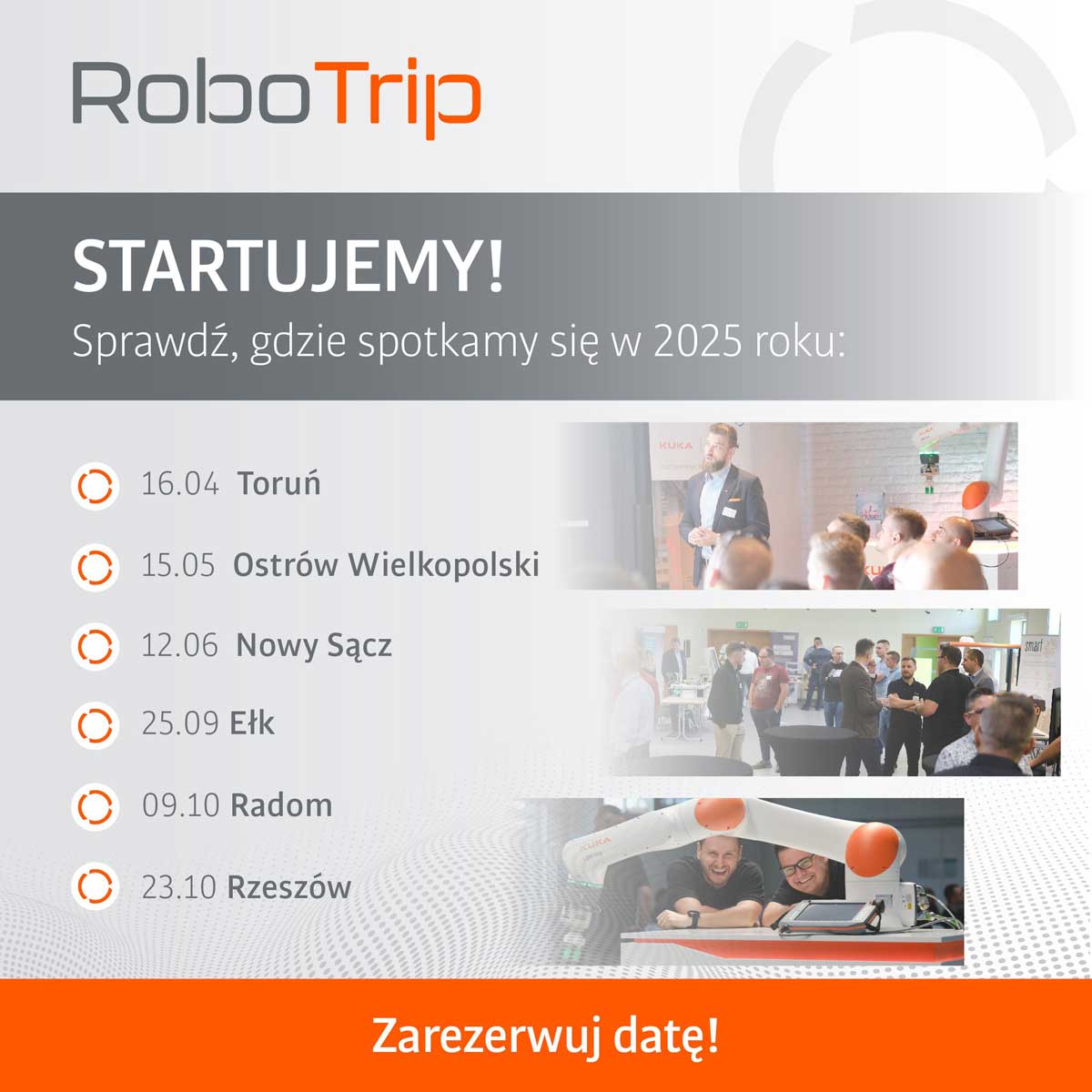 robotrip w Nowym Sączu