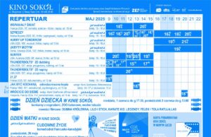 Nowy Sącz Sokół 09.05-22.02.2025 repertuar