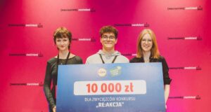 Specjalne wyróżnienie w ramach programu „Re:Akcja” trafiło do grupy BeNeeded. Grant od Lidl Polska otrzymali Angelika, Patrycja, Ola i Szymon z Nowego Sącza
