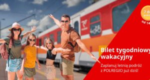 Polregio wakacje 2025 - bi;et tygodniowy