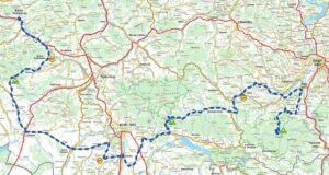 Małopolski Wyścig Górski, trasa 3. etapu, 8 czerwca 2025
