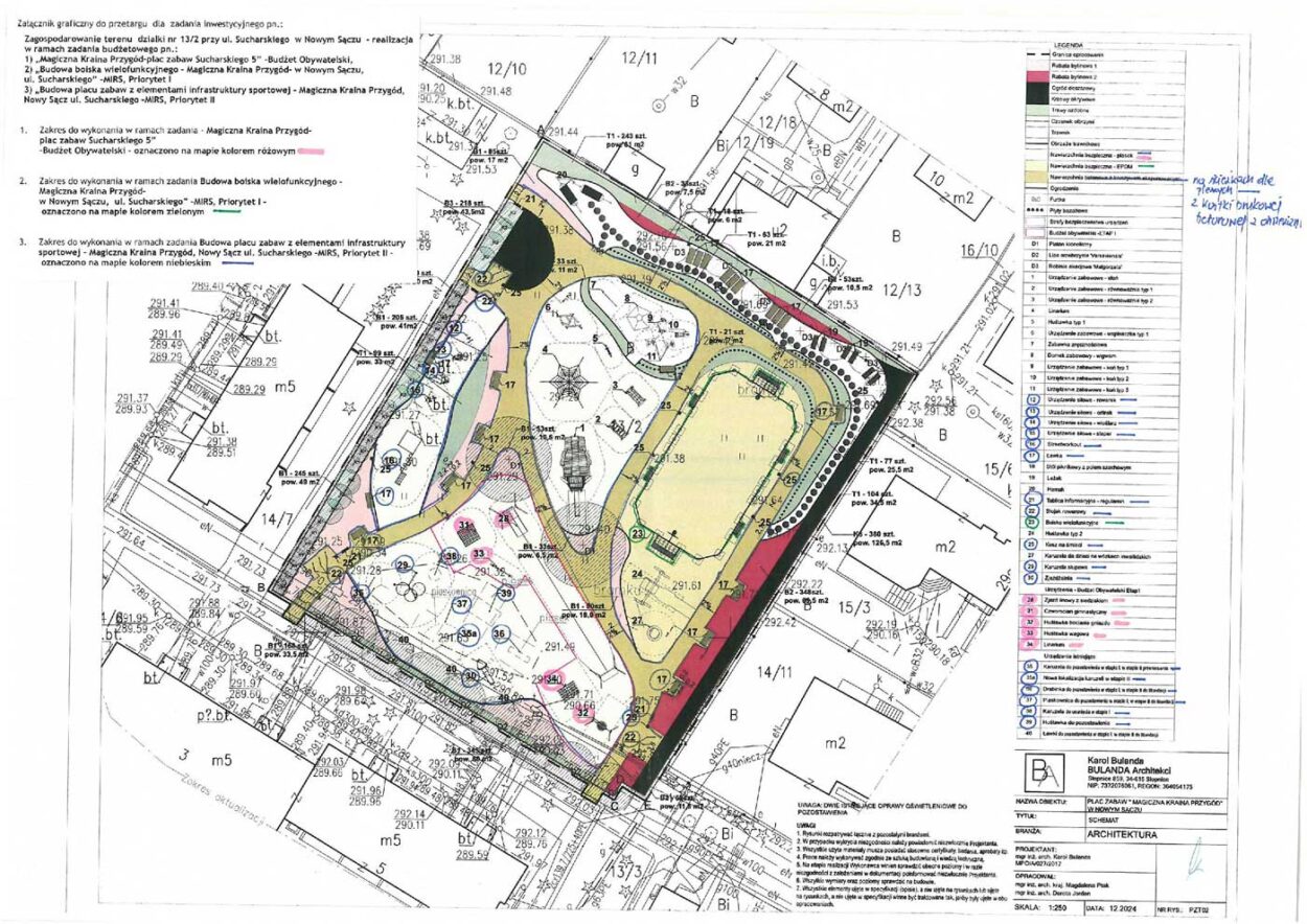 plac zabaw na osiedlu Barskie -nowa wioska indiańska - Magiczna Kraina Przygód - projekt nowego placu zabaw w Nowym Sączu