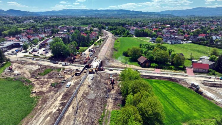Budowa nowego wiaduktu kolejowego i przystanku w rejonie ulicy Krakowskiej w Nowym Sączu
