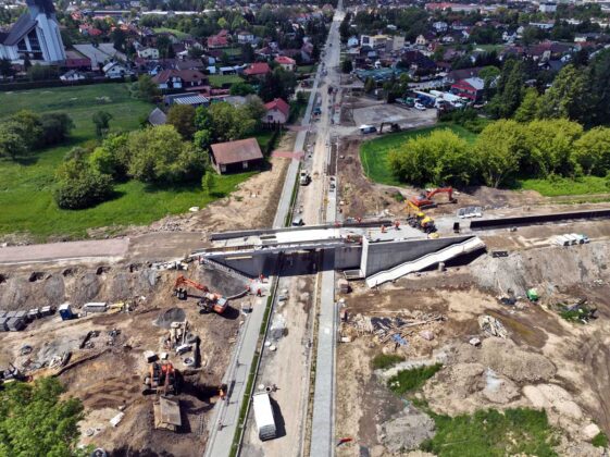 Nowy Sącz. Budowa nowego wiaduktu kolejowego i przystanku w rejonie ulicy Krakowskiej
