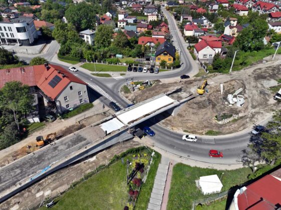 Nowy Sącz. Budowa nowego wiaduktu kolejowego na ul. Węgierskiej