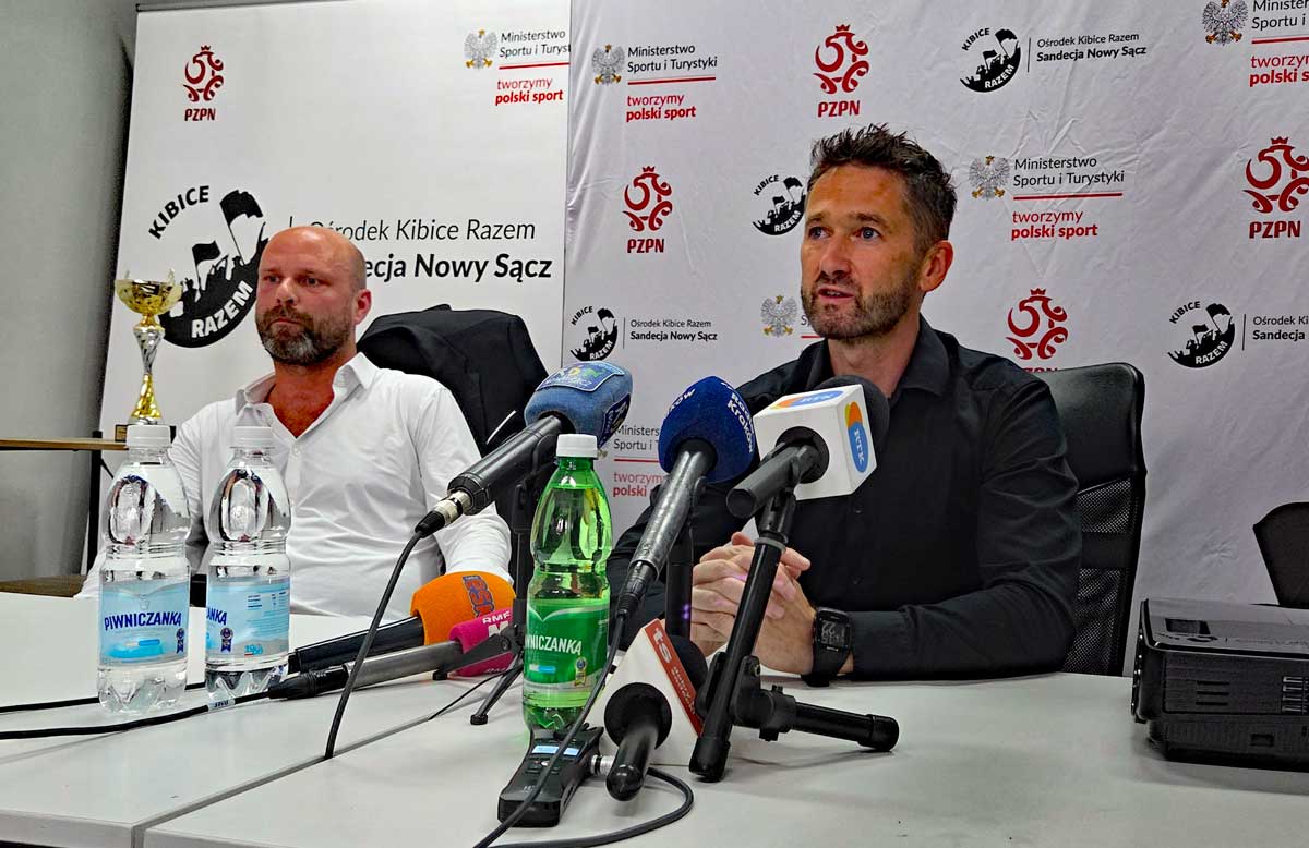 Nowi właściciele Sandecji Nowy Sącz. Grzegorz Stawiarski i Arkadiusz Aleksander