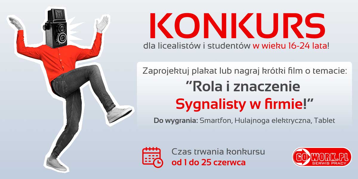 Sygnalista - ważna rola: konkurs edukacyjny GoWork.pl