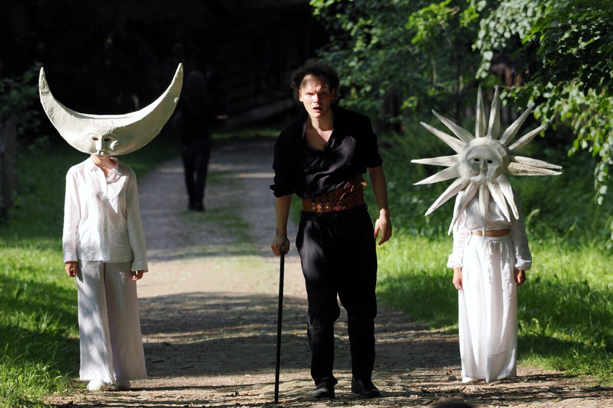 Janosik w skansenie w Nowym Sączu - spektakl Janosik. Przebudzenie, Teatr Tej Ziemi