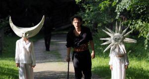 Janosik w skansenie w Nowym Sączu - spektakl Janosik. Przebudzenie, Teatr Tej Ziemi