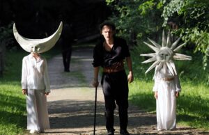 Janosik w skansenie w Nowym Sączu - spektakl Janosik. Przebudzenie, Teatr Tej Ziemi