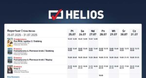 Helios Nowy Sącz 25.07-31.07.2025 repertuar