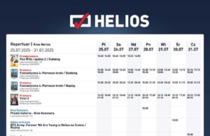 Helios Nowy Sącz 25.07-31.07.2025 repertuar