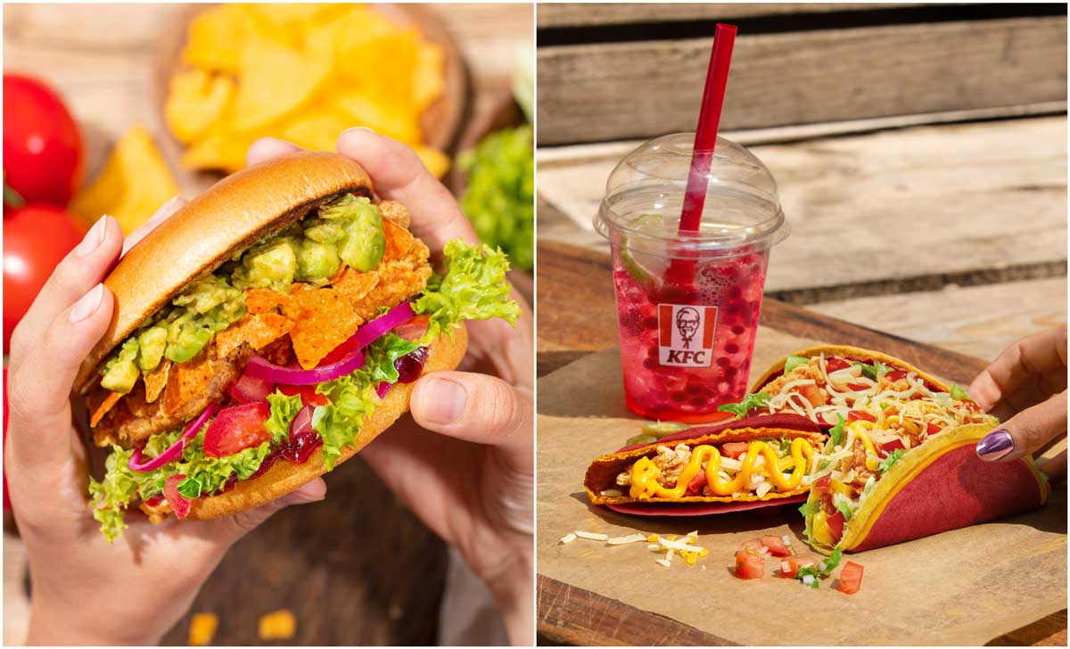KFC nowości lato 2025. California oraz Tacos