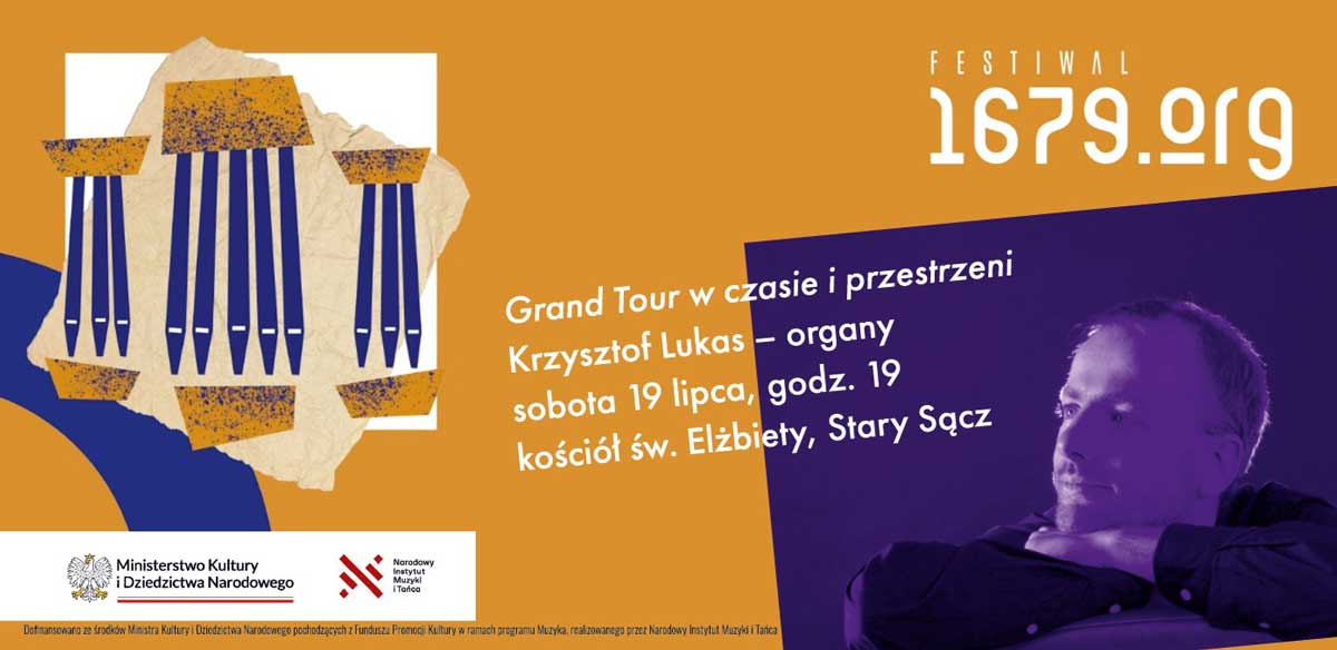 Krzysztof Lukas koncert organowy w Starym Sączu