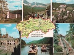 pocztówka województwo nowosądeckie. KAW około 1980