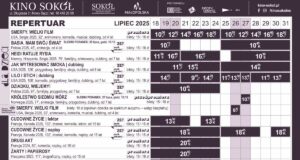 Nowy Sącz kino Sokół 18.07-31.07.2025