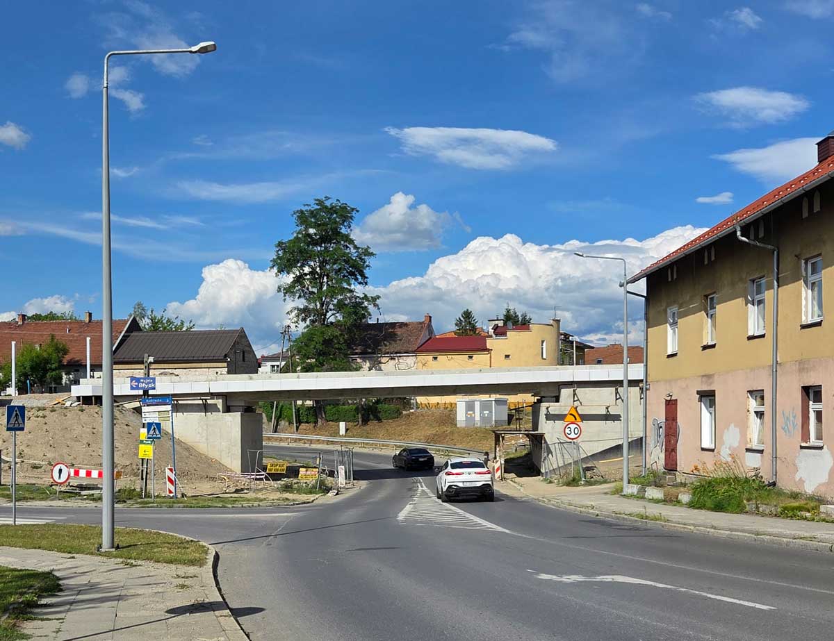 Wiadukt na Węgierskiej na linii kolejowej 104, Nowy Sącz