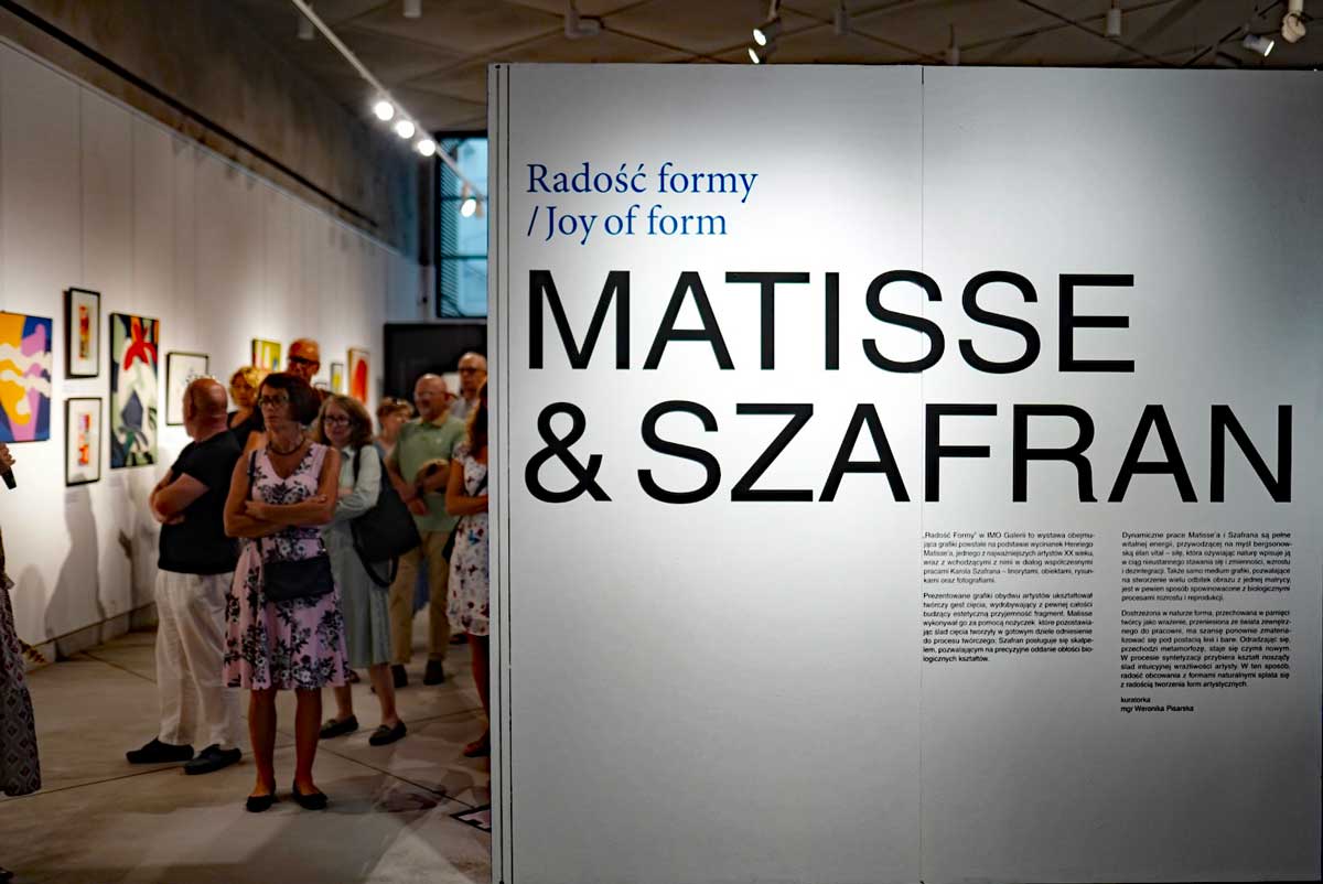 wystawa w IMO Galerii w Starym Sączu - Radość formy