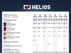 Helios Nowy Sącz repertuar do 14 sierpnia