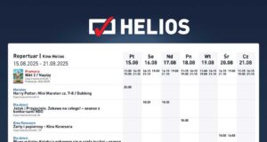 Nowy Sącz Helios 15.08-21.08.2025