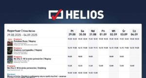 Nowy Sącz Helios do 4 września 2025