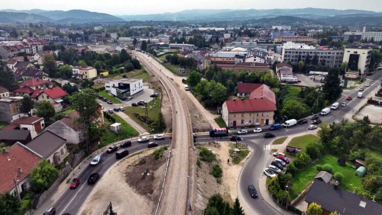 Modernizacja linii kolejowej 104 odcinek Nowy Sącz Klęczany - modernizacja wiaduktu na ul. Węgierskiej