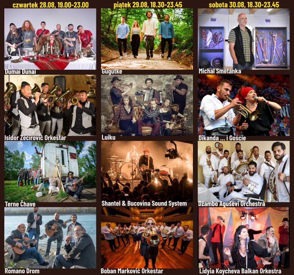 Program Festiwalu Pannonica 2025