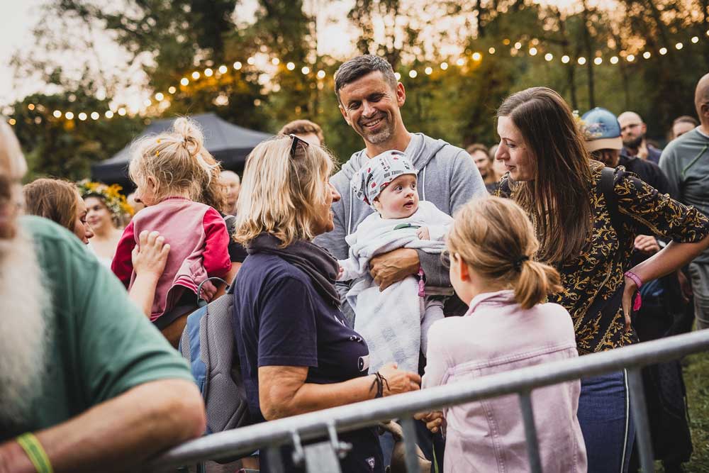 Festiwal Pannonica w Myślcu koło Nowego Sącza - publiczność