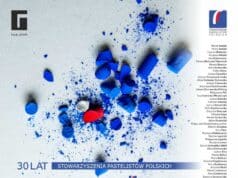 Stowarzyszenie Pastelistów Polskich świętuje 30-lecie wystawą "Pasteliści jubileuszowo" - plakat