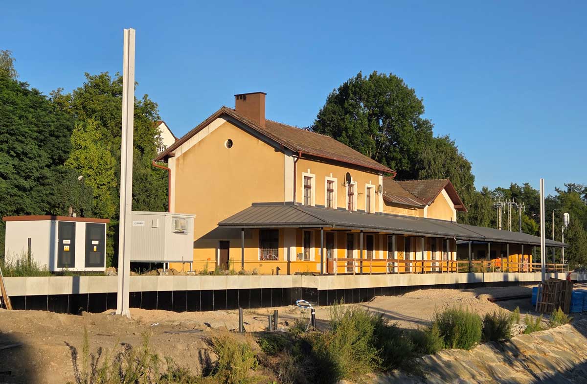 Kolejowy przystanek Nowy Sącz Miasto, ul. Kościuszki