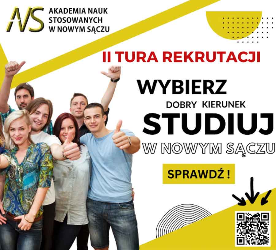 ANS rekrutacja uzupełniająca na rok akademicki 2025/2026