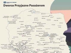 Dworce Przyjazne Pasażerom - program inwestycyjny PKP S.A. - mapka