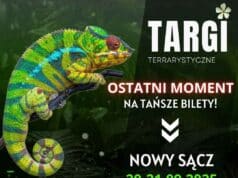 Exoticarium - targi terrarystyczne w Nowym Sączu, wrzesień 2025, bilety