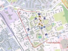 remont ulicy Freislera w Nowym Sączu - objazdy mapka