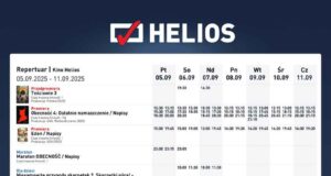 repertuar kina w Nowym Sączu - Helios 5-11 września 2025