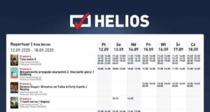 Nowy Sącz Helios do 18 września 2025