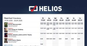 Nowy Sącz Helios repertuar 19.09-25.09.2025