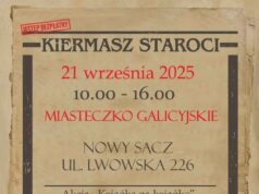 kiermasz staroci w miasteczku galicyjskim w Nowym Sączu, 21 września 2025