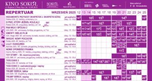 repertuar kina Sokół 12-25.09.2025
