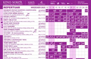 repertuar kina Sokół 12-25.09.2025
