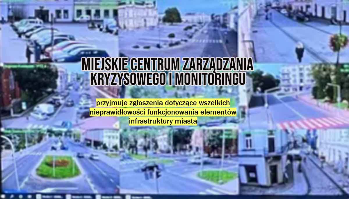 Miejskie Centrum Zarządzania Kryzysowego i Monitoringu Urzędu Miasta Nowego Sącza
