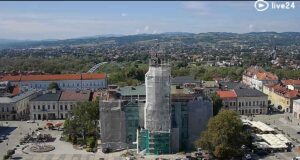 Prace związane z remontem ratusza w Nowym Sączu przeciągają się