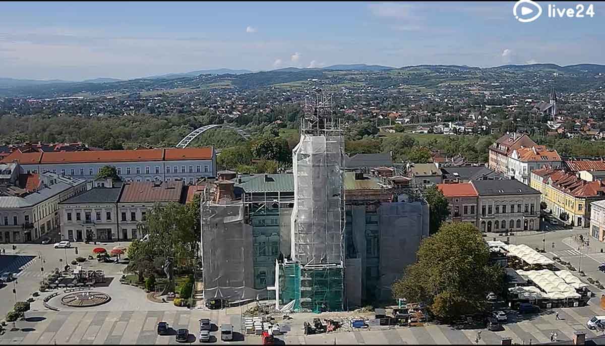 Prace związane z remontem ratusza w Nowym Sączu przeciągają się