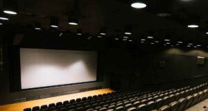 odnowiona sala multimedialna w Sokole w Nowym Sączu