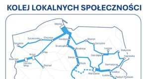 nowe trasy PKP Intercity do średnich i małych miast - plan