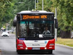 autobus MPK Nowy Sącz - przystanki w pobliżu cmentarza