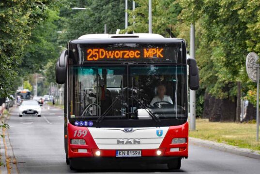 autobus MPK Nowy Sącz - przystanki w pobliżu cmentarza